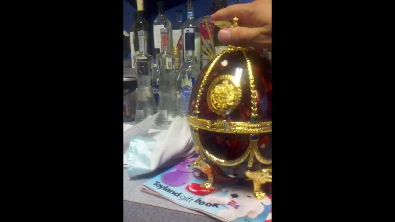 The Imperial Collection Vodka- Faberge Egg - YouTube
