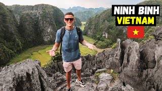 NINH BINH is INSANE! The BEST Place in VIETNAM! (M...