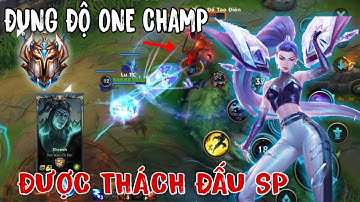 LMHT Tốc Chiến | KAISA được thách đấu sp và đụng độ one champ nasus - Wild rift - Lu TC