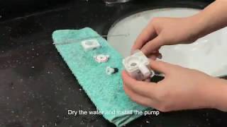 How to Install, Disassemble & Clean The Pump for NPET Cat Water Fountain