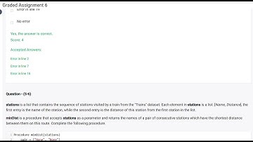 IIT Madras BS Degree CT  Graded Assignment Week  6