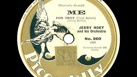 1931 Jerry Hoey - Me! (Les Allen, vocal)