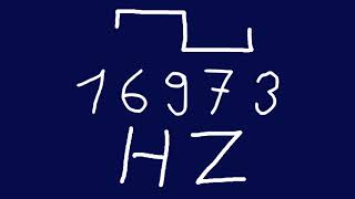 16973 hz square