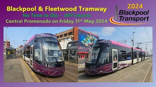 No Time to Die: 007 returns to Blackpool & Fleetwood Tramway on Friday 31st May 2024