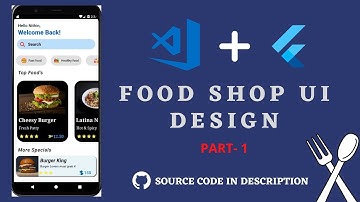 FOOD ORDER APP UI DESIGN USING FLUTTER || FLUTTER TUTORIALS || FLUTTER UI DESIGN