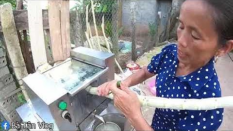 Bà Tân Vlog - Làm Cốc Nước Mía Siêu To 60 lít Nước Khổng Lồ NTN?