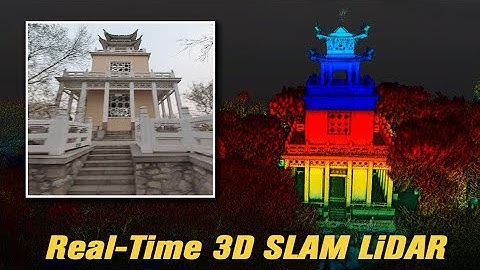 Pavilion Building Animation | Real-Time 3D SLAM LiDAR