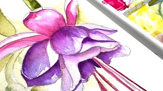 Beginners Watercolor Techniques  YOU can do this fun technique and create beautiful paintings