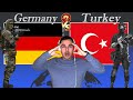 Italian Reaction To 🇹🇷 Turkey vs Germany military power comparisons 2020