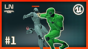 Unreal Engine 5 || Free-Flow Combat System Series|| Part-23 || Add Enemy Health Part 1