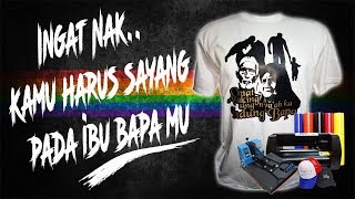 Cara Sablon Polyflex 2 Warna
