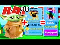 NOOB BABY YODA WITH FULL TEAM OF LEGENDARY PETS MAX RANK IN LESS THAN ONE HOUR ROBLOX NINJA LEGENDS