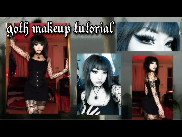 ♱ goth makeup tutorial  ♱