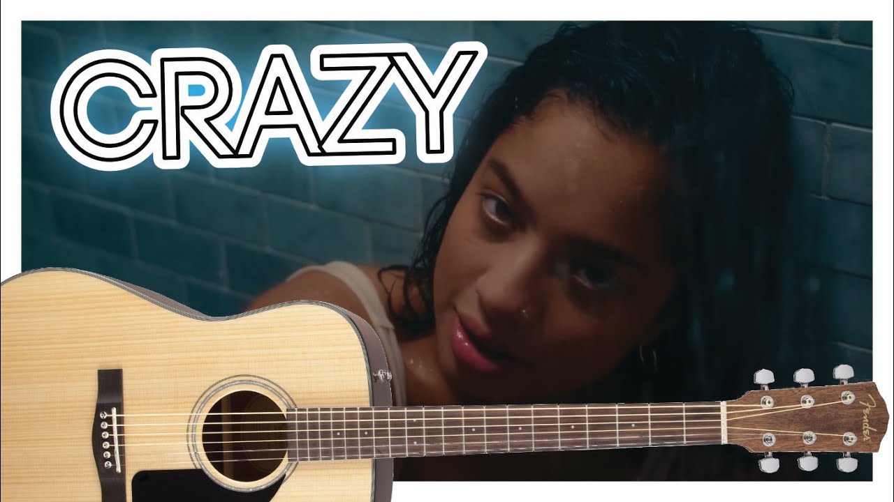 Crazy (Kiana Ledé) Guitar Tutorial YouTube