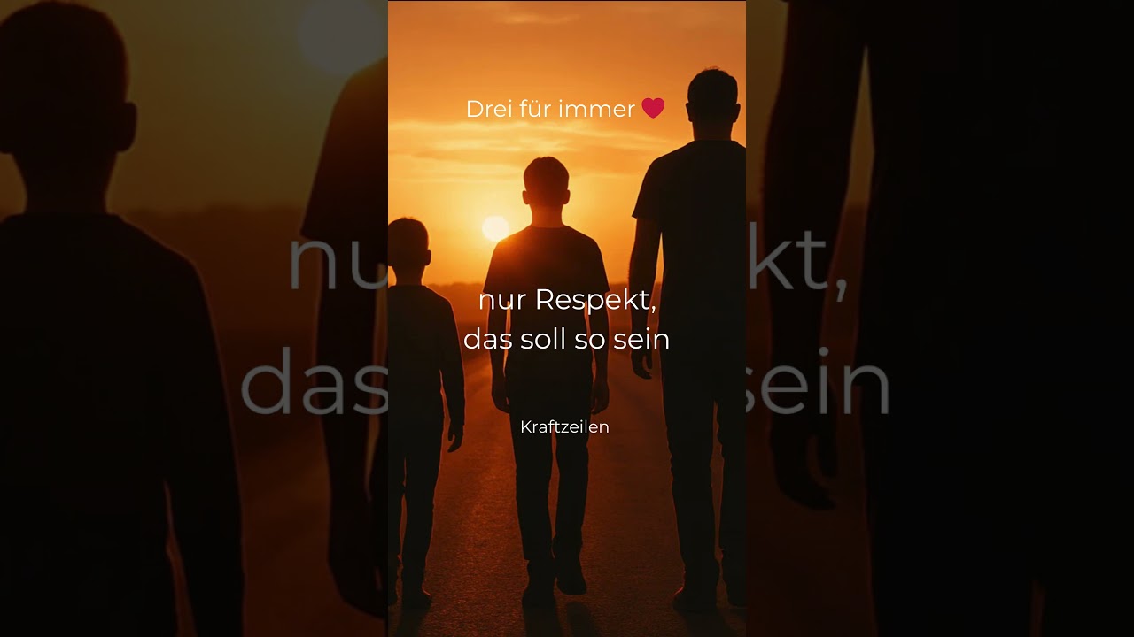 Kraftzeilen - „Drei für immer“ – Ein emotionaler Rap über Brüder, Familie, Verlust und Zusammenhalt