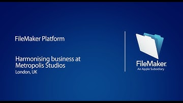 FileMaker Harmonising business at Metropolis Studios