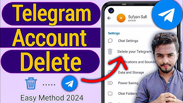 How To Delete Telegram Account Permanently 2024 | Telegram Account Delete Kaise Kare 2024