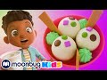 Aku Suka Es Krim | Lellobee | Kartun anak anak | Moonbug Kids Indonesia