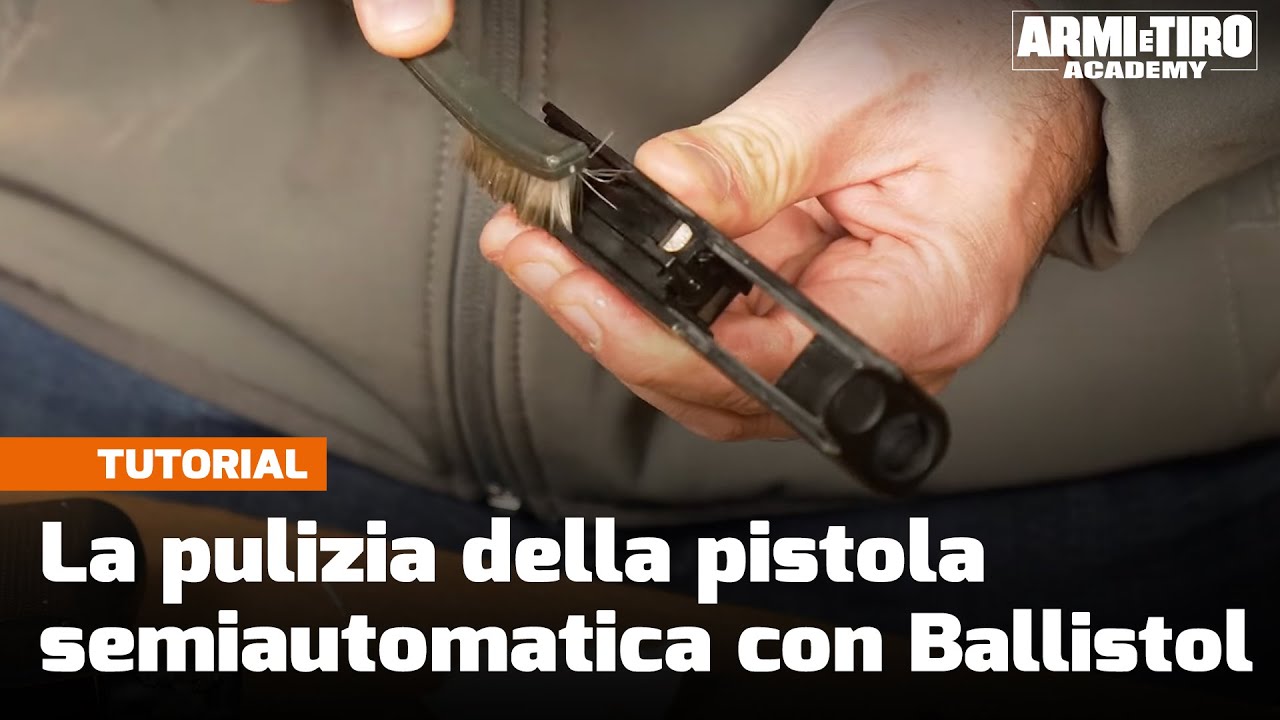 La pulizia della pistola semiautomatica con Ballistol - Armi e Tiro Academy