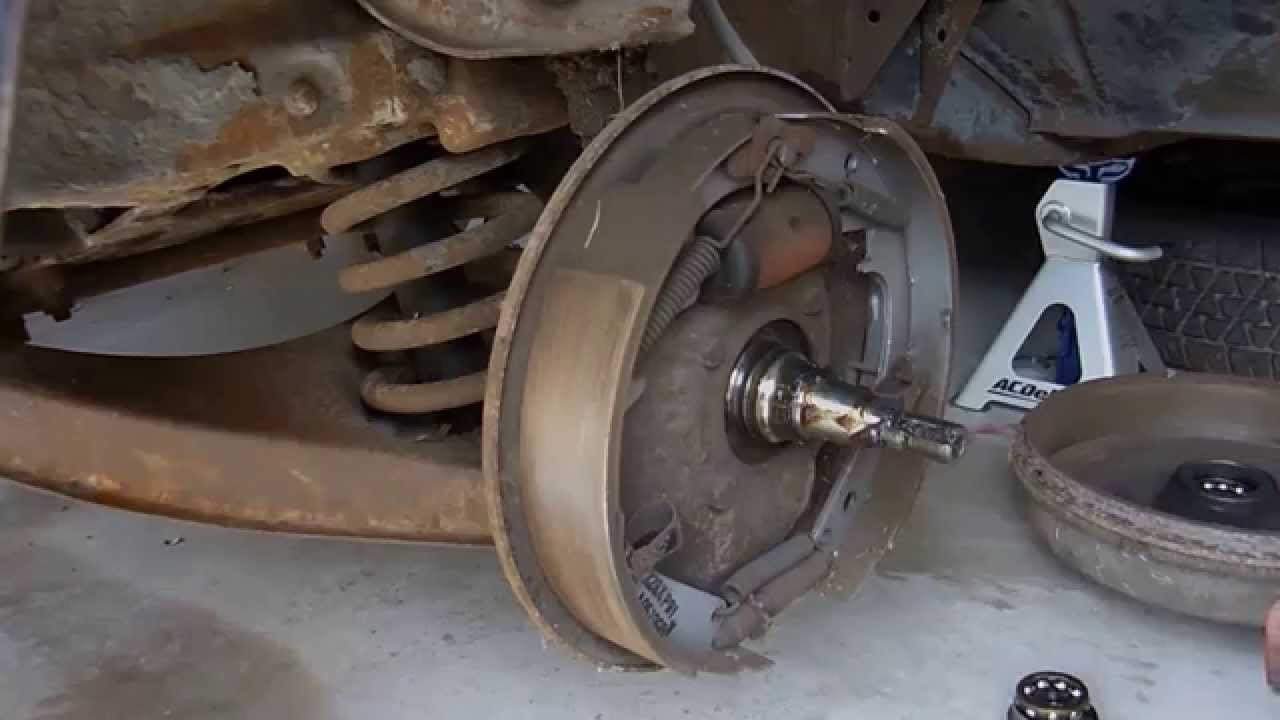 chevy volt 1956 Chevy 2-Door Hardtop Brake Job Part 1