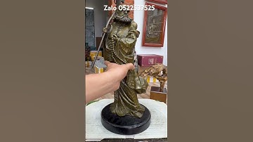 Tượng đạt ma sư tổ _  #đồcổ #đồđồng#đồđồngNguyễnNhi