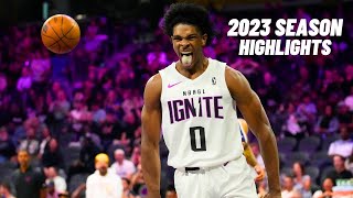 Scoot Henderson Official G League Ignite Highlights | 2022-23 Season