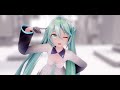 [MMD] 世界の真ん中を歩く[YYB式初音ミク]