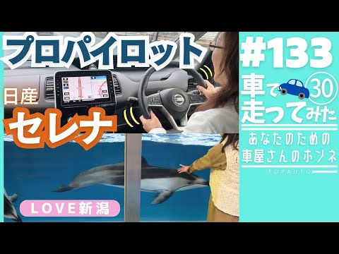 #133 【試乗】日産 セレナ プロパイロット初体験！／LOVE新潟：マリンピア日本海～信濃川・屋内イルカ編～