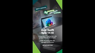 Acer Swift Spin 14 AI | Computex 2026 | Acer