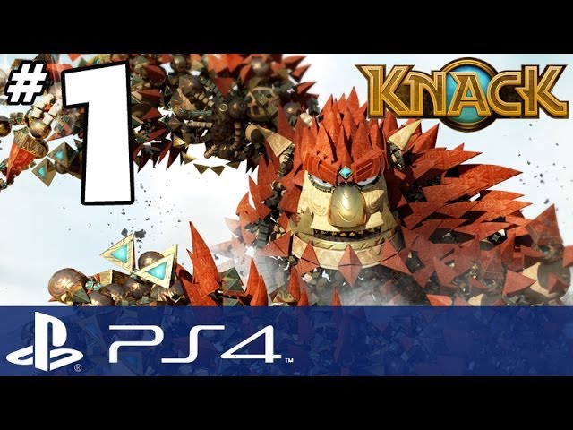 Knack Walkthrough - PART 32 - The Key! (PS4 Gameplay w/ Commentary