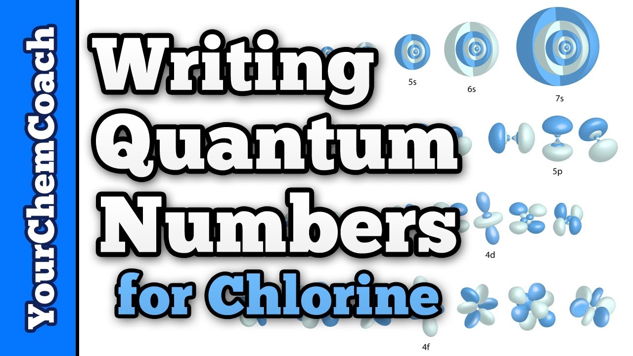 How To Write The Quantum Numbers For Chlorine YouTube
