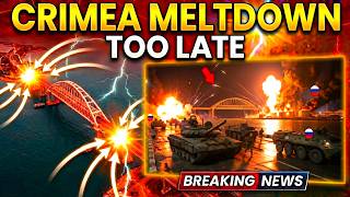 CRIMEA BRIDGE UNDER SIEGE: Ukraine Strikes Both Flanks of Russia’s Key Lifeline