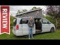 Wir campen in der Mercedes V-Klasse Marco Polo 2019: Schlaf-Test, Bett & Vergleich T6.1 California