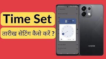 Oppo k13 5g me time setting kaise kare / how to set time in Oppo k13 5g