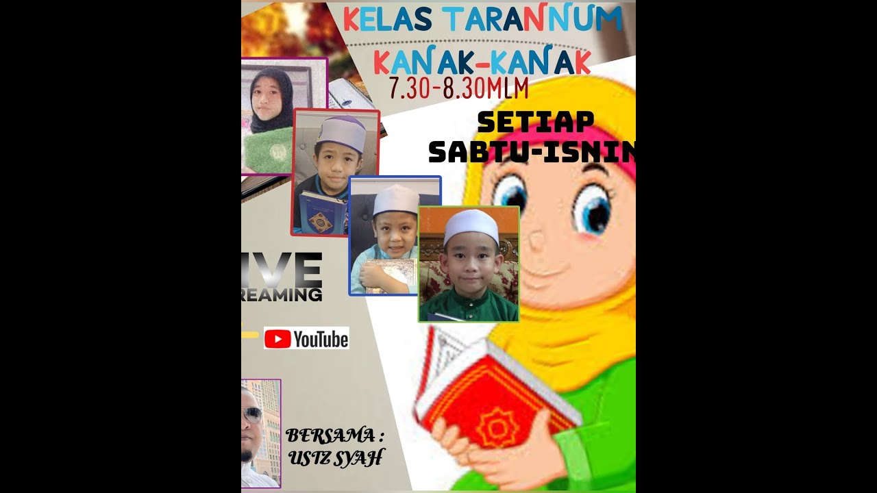 Kelas Tarannum Kanak Kanak 12 7 2021 Youtube