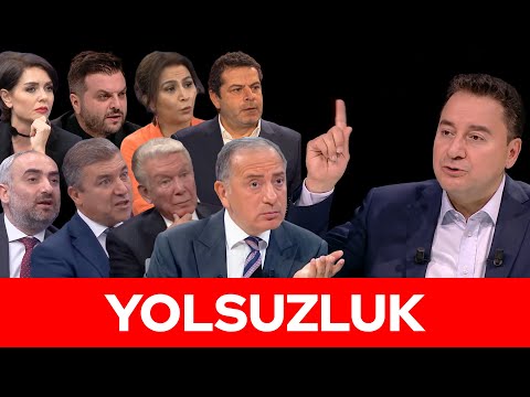 Ünlü gazeteciler şaşkına döndü. Ali Babacan yolsuzlukları açıkladı. Ekonominin batışını anlattı