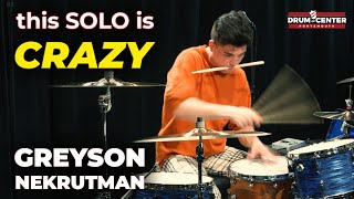 A Drum Solo | Greyson Nekrutman Live At Drum Center Of Portsmouth