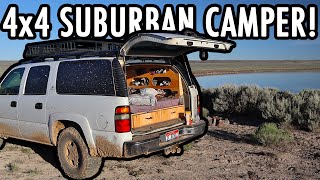 Vanlife in a SUBURBAN?? From Mom Car to Overlanding & Camping Beast!