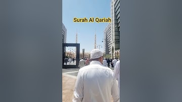 Surah Al Qariah سورة القارعة On Way Masjid Nabawi Vlog With Beautiful Voice #egzonibrahimi #alqariah