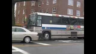 2005 MCI D4500CL 3165 on the QM1 at 64 Avenue- 188 street