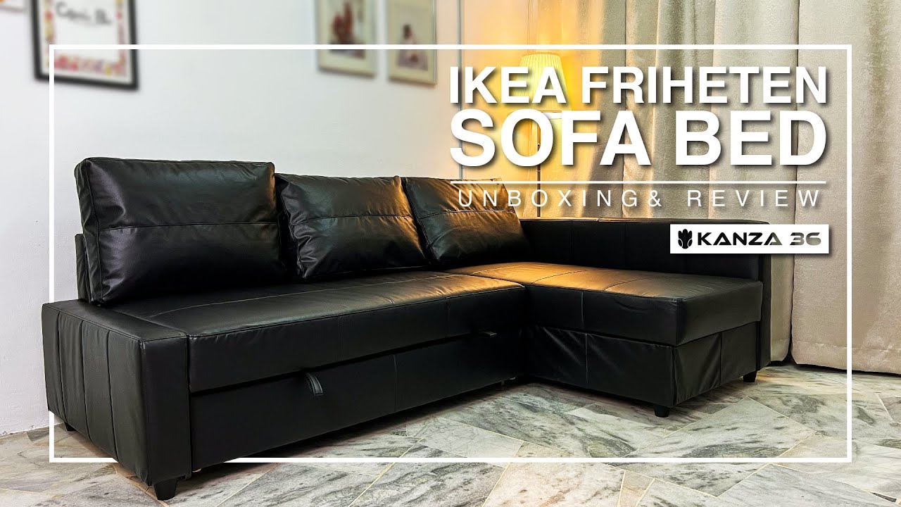 Friheten Sofa Bed Unboxing