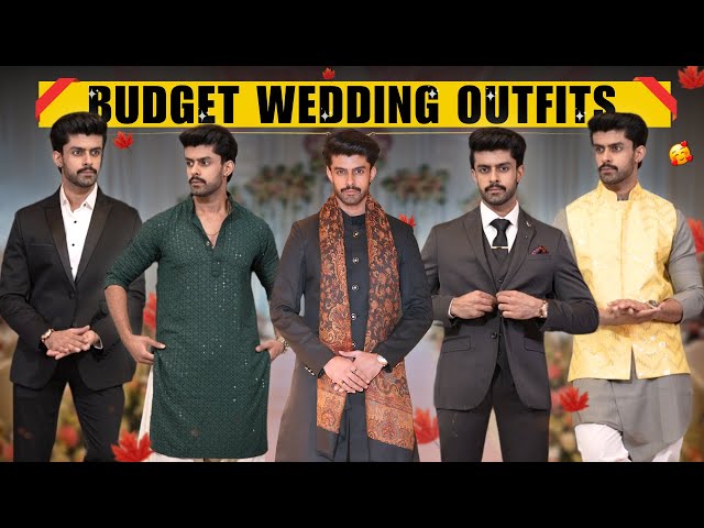 BUDGET WEDDING OUTFITS FOR INDIAN MEN