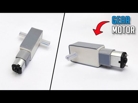 How To Make Gear Motor From PVC Pipe At Home | DC Gear Motor