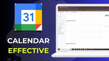 How to Use Google Calendar Effectively  Full Tutorial