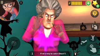 Scary Teacher 3D -  New Halloween Update A Gostly Experience - Find A Way To Catch Ghost T Gameplay screenshot 3
