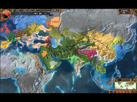 2,050 Years of Europa Universalis IV: An Extended Timeline Timelapse