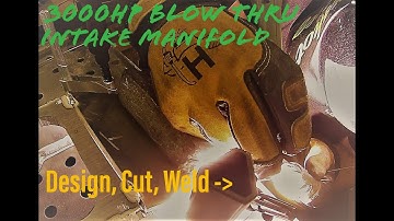 3000hp BLOW THRU CARB Intake Manifold Build Series Ep 13