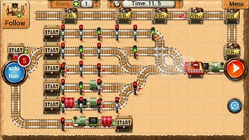 Rail Crisis Maze Puzzle Game | How To Solve Train Maze Puzzle Games | Android Gameplay #648