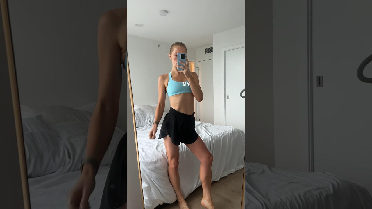 My Weekly Workout Schedule *on vacation* #shorts