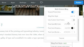 Multi Column Blog Weebly App | Demo/Tutorial